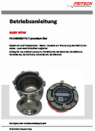 Operating manual EASY GTM - Gas pressure and temperature measuring system for Planetary Mill PULVERISETTE 7premium line