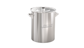 Collecting vessel, 20 litres made of stainless steel 316L Collecting vessel, 20 litres made of stainless steel 316L