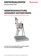 Assembly instructions for UNIVERSAL SUPPORT STAND