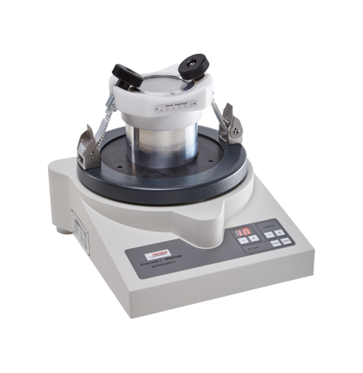 Vibratory Micro Mill Pulverisette 0 fine comminution of medium-hard, brittle, moist or temperature-sensitive samples – dry or in suspension – as well as for homogenising of emulsions and pastes.