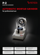 Product Profile Mortar Grinder P-2