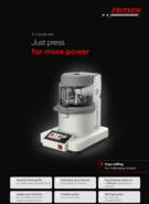 Product Profile Knife Mill P-11 Product Profile Knife Mill P-11