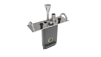 Cartridge with cpl. dry measuring cell for dry dispersion unit