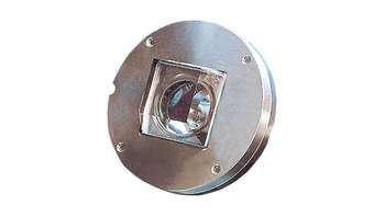 Flow measuring cell cpl. for wet dispersion unit