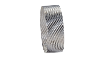 sieve ring 2 mm square perforation, stainless steel sieve ring 2 mm square perforation, stainless steel